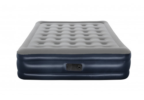 67600 Bestway Надувная кровать Cornerstone Airbed, 203х152х43см, встроенный электронасос
